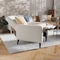 Flash Furniture Ezra Mid-Century Modern LeatherSoft Upholstered Button Tufted Pushback Recliner in Cream SG-SX-80415N-CRM-GG - alternate 8